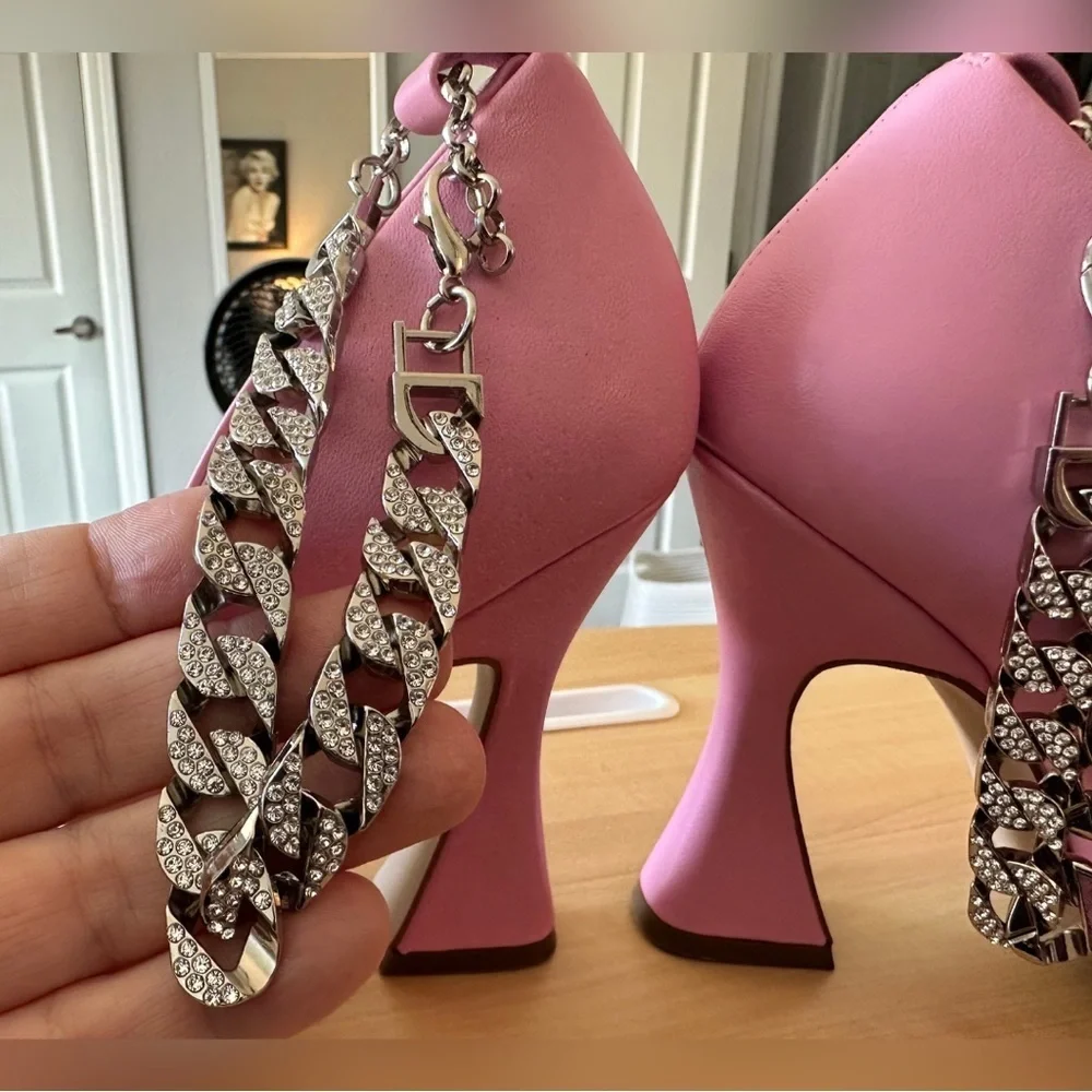 Steve Madden “Zippy” Pink Leather Pump Heels – Rare Find - Picture 6 of 9